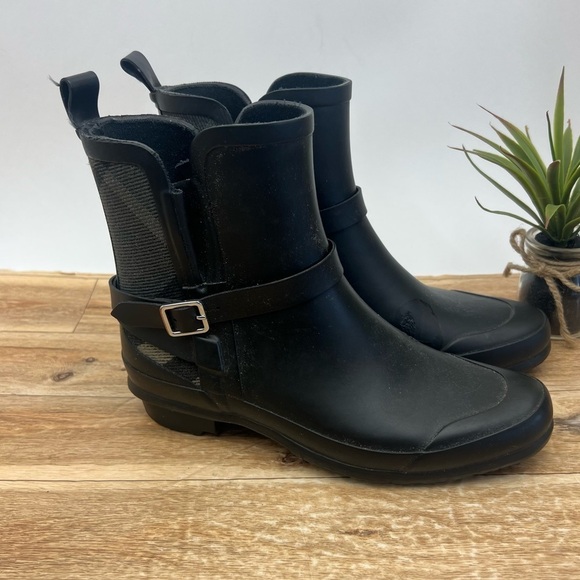 Burberry Riddlestone Rain Boot sz 6 - Picture 7 of 13